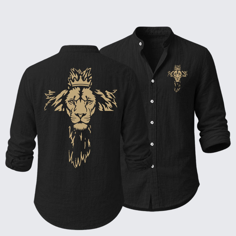 Lion Cross Resort Casual Shirt