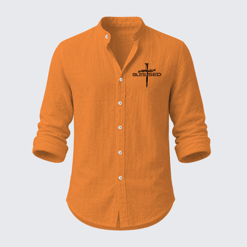 Cross Blessed Resort Casual Shirt