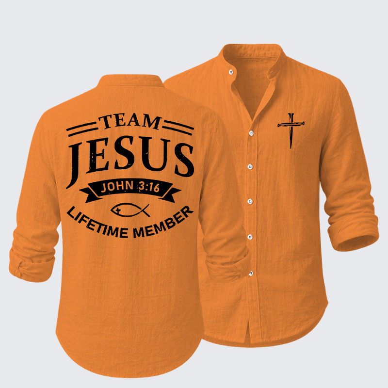 Jesus Team Resort Casual Shirt