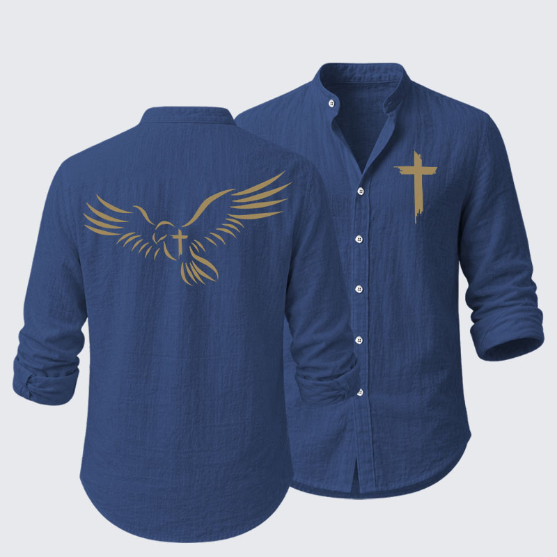 Wings Like Eagles Resort Casual Shirt