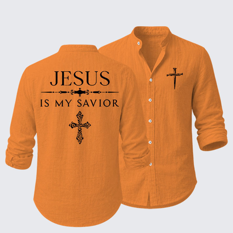 Jesus Is My Savior Casual Shirt