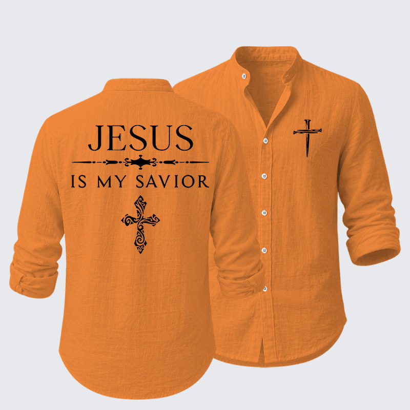 Jesus Is My Savior Casual Shirt