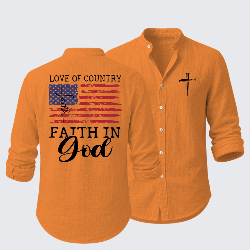 Faith In God  Resort Casual Shirt