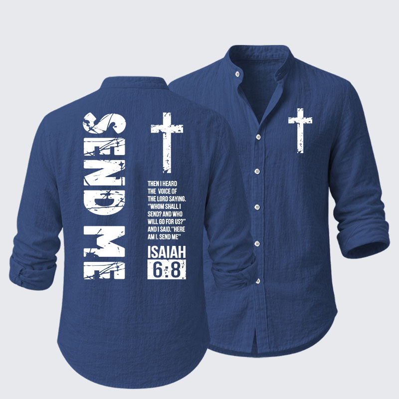 Send Me Isaiah 6:8 Resort Casual Shirt