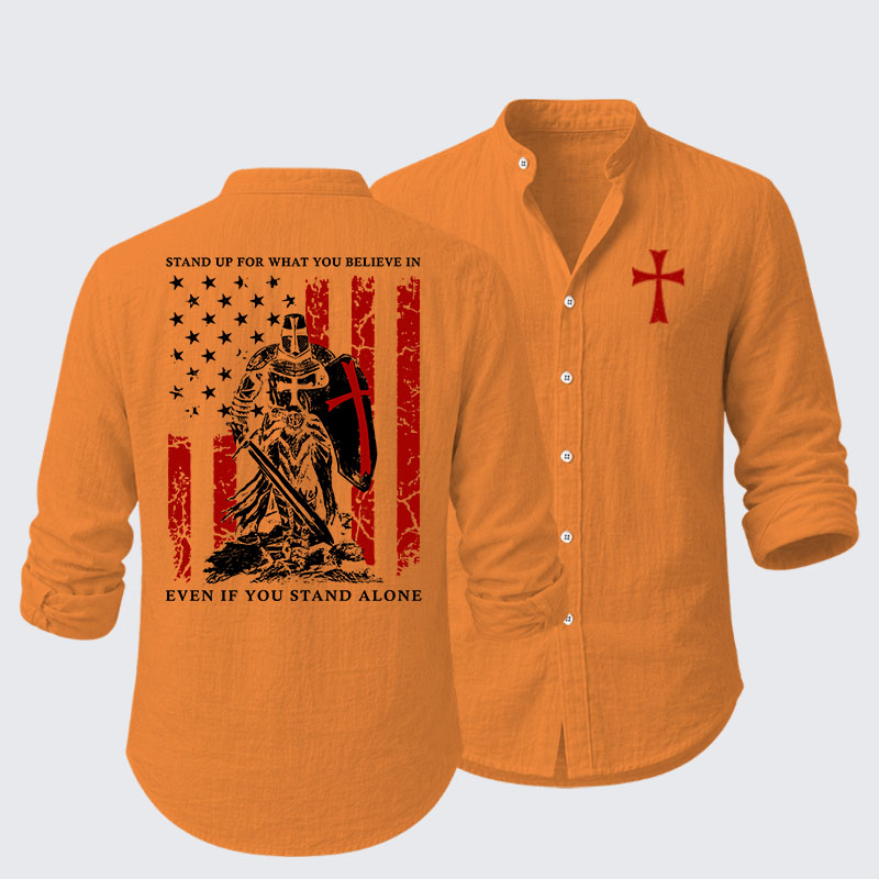 Stand Up For What You Believe Resort Casual Shirt