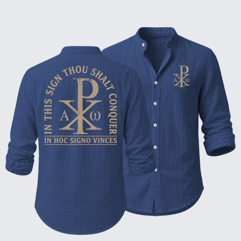 In Hoc Signo Vinces Resort Casual Shirt
