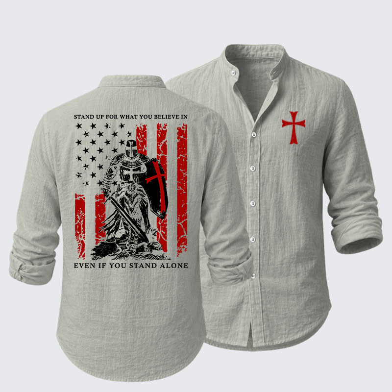 Stand Up For What You Believe Resort Casual Shirt