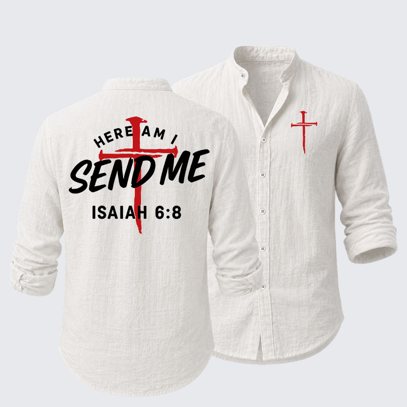 Here Am I Send Me Resort Casual Shirt
