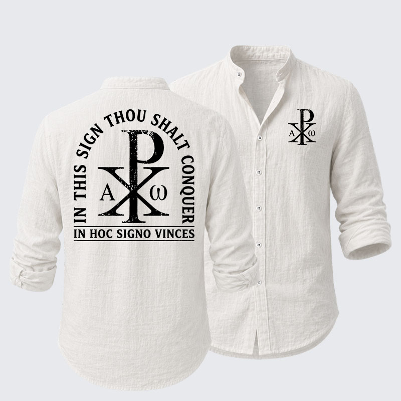 In Hoc Signo Vinces Resort Casual Shirt