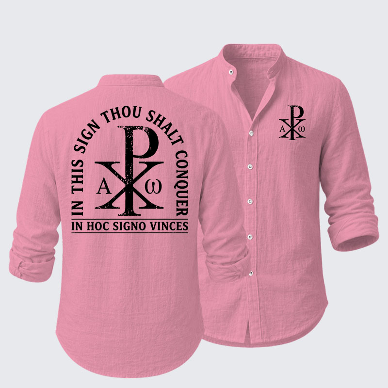 In Hoc Signo Vinces Resort Casual Shirt