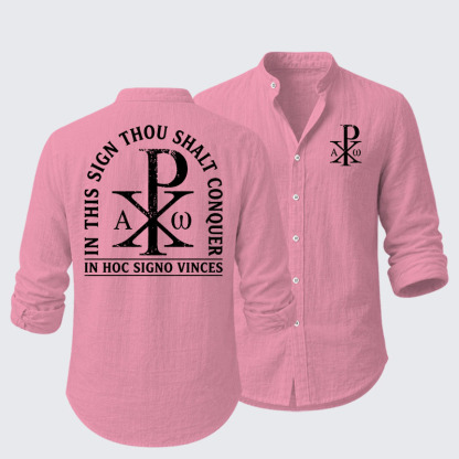 In Hoc Signo Vinces Resort Casual Shirt
