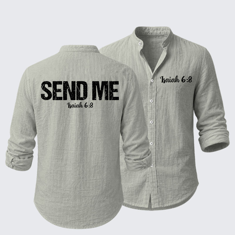 Isaiah 6:8 - SEND ME Resort Casual Shirt