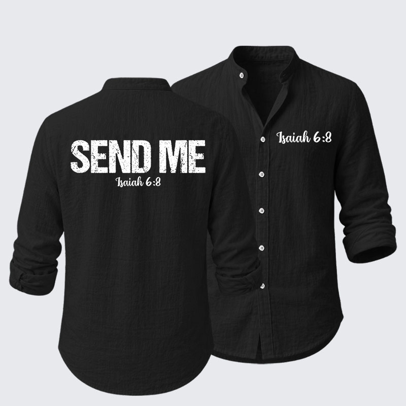 Isaiah 6:8 - SEND ME Resort Casual Shirt