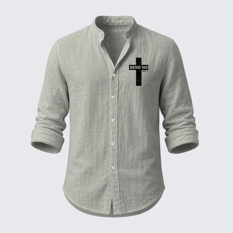 Send Me Isaiah 6:8 Resort Casual Shirt