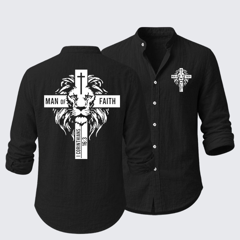 Man of Faith Resort Casual Shirt