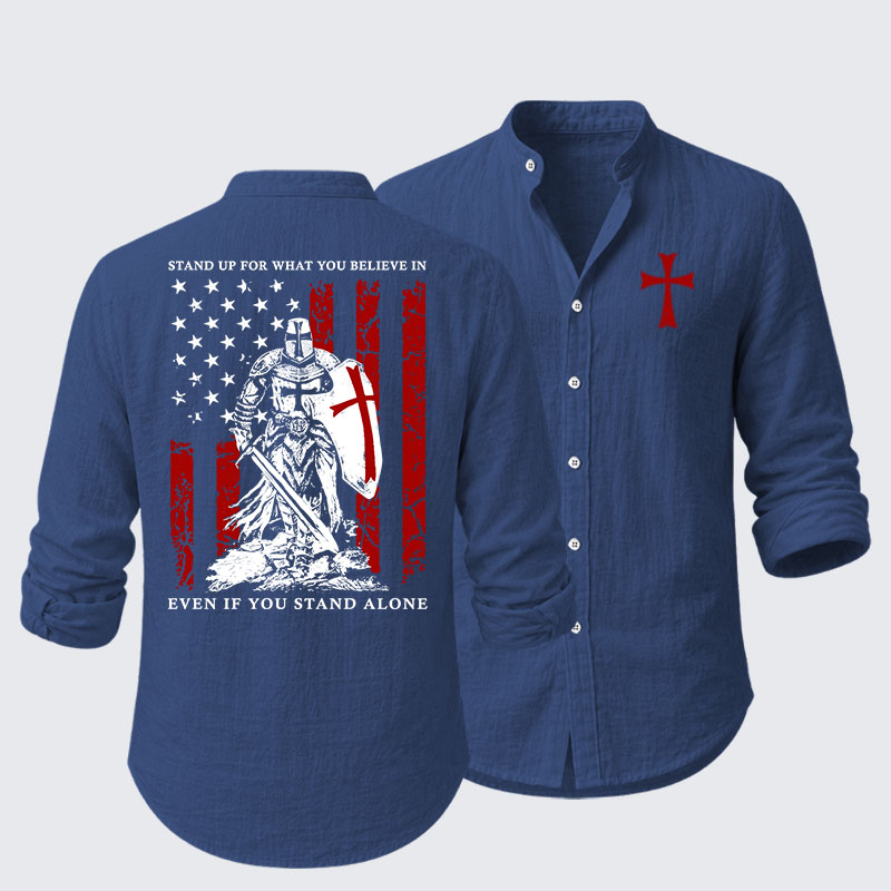 Stand Up For What You Believe Resort Casual Shirt