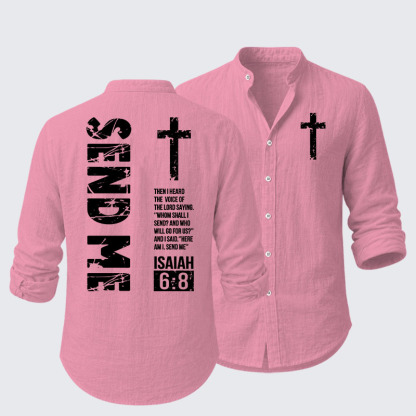 Send Me Isaiah 6:8 Resort Casual Shirt
