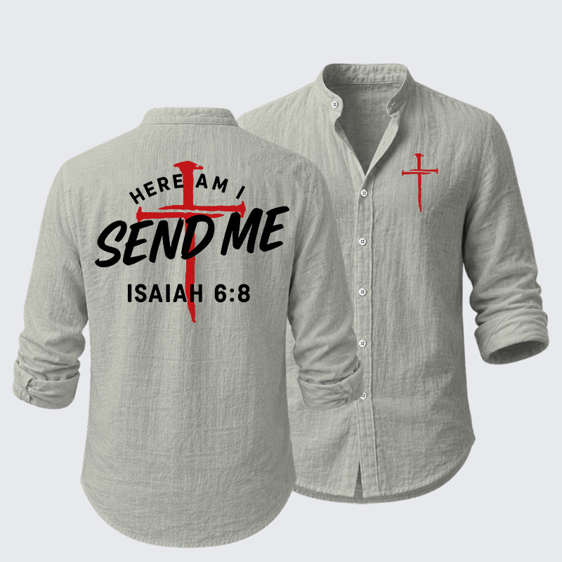 Here Am I Send Me Resort Casual Shirt