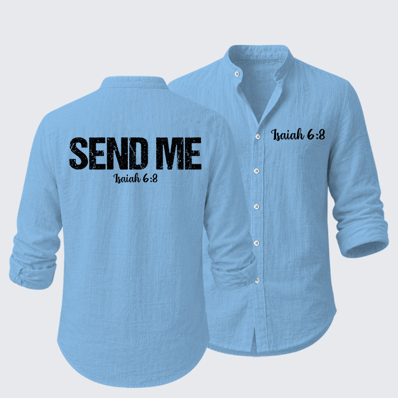 Isaiah 6:8 - SEND ME Resort Casual Shirt