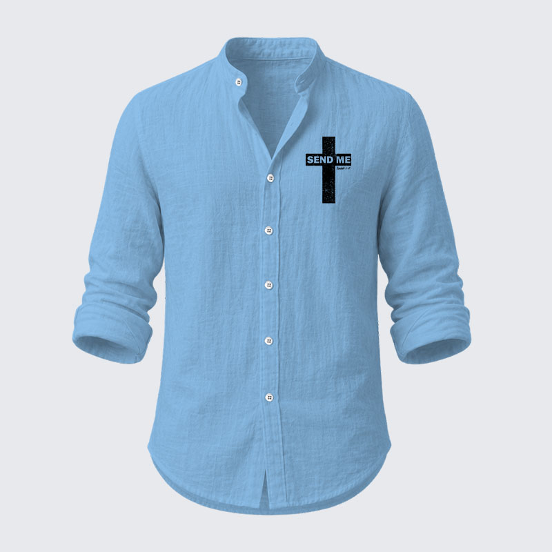 Send Me Isaiah 6:8 Resort Casual Shirt