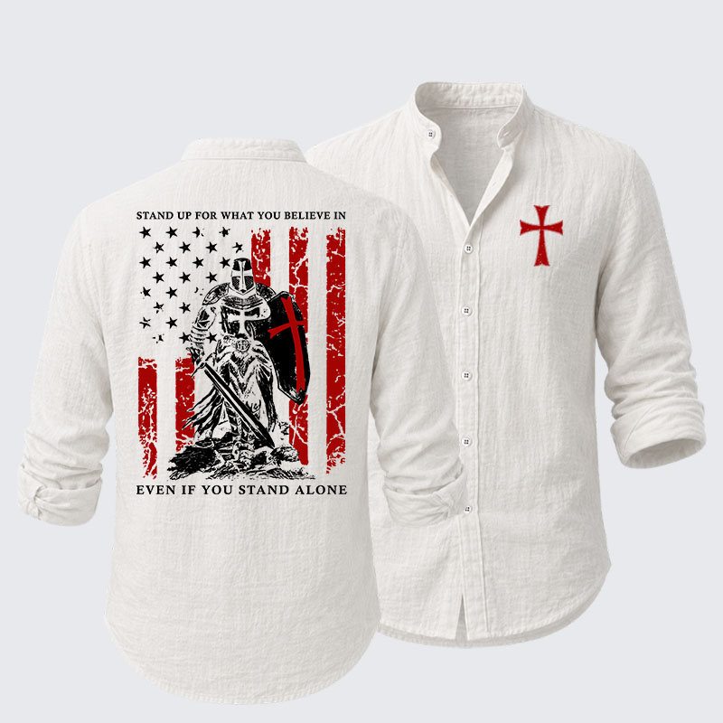 Stand Up For What You Believe Resort Casual Shirt
