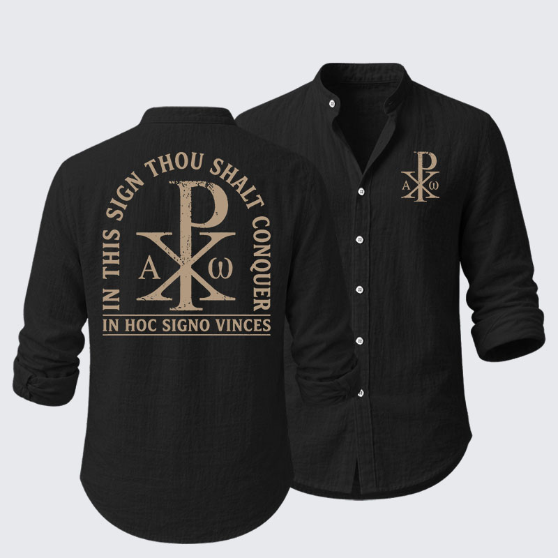 In Hoc Signo Vinces Resort Casual Shirt