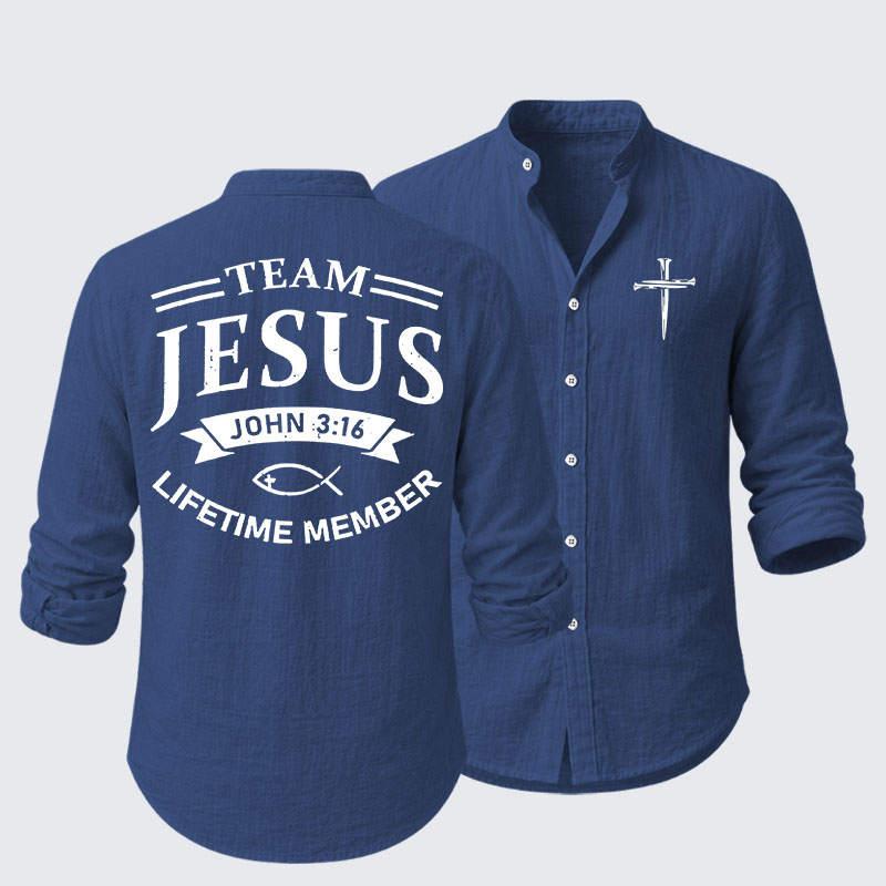 Jesus Team Resort Casual Shirt