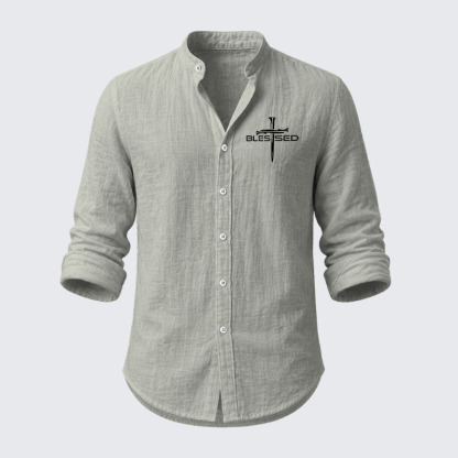 Cross Blessed Resort Casual Shirt
