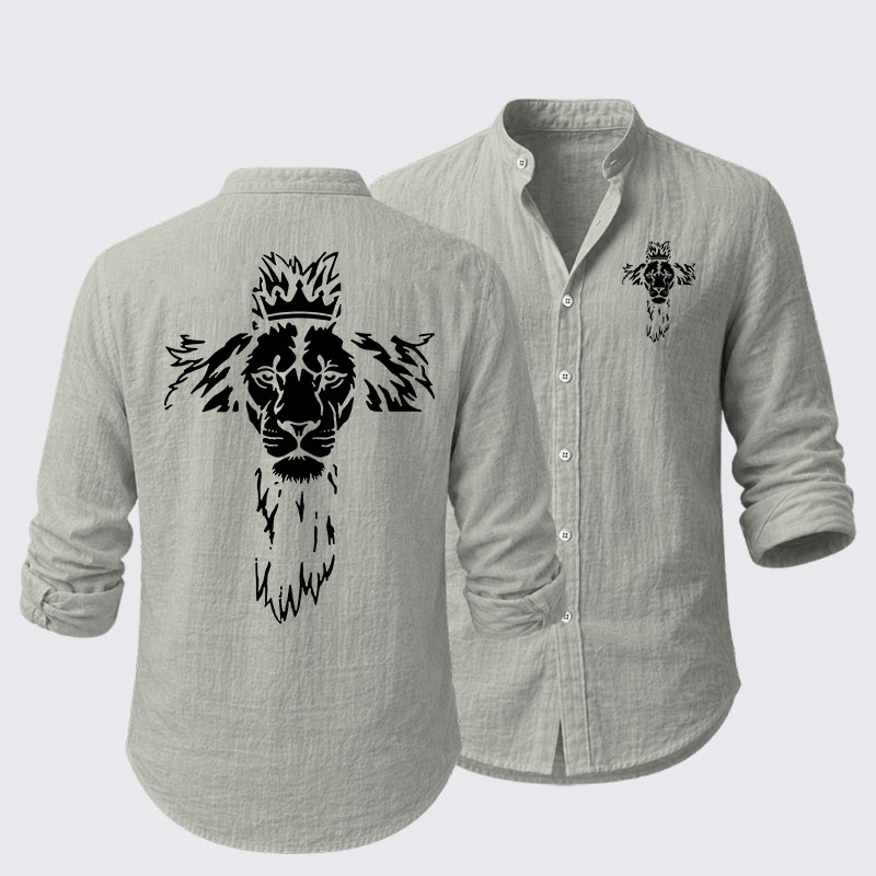 Lion Cross Resort Casual Shirt