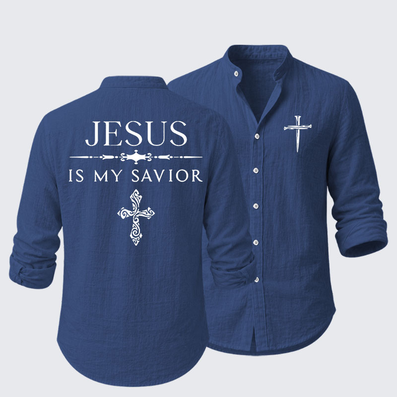 Jesus Is My Savior Casual Shirt