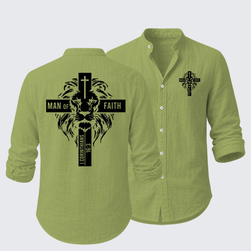 Man of Faith Resort Casual Shirt