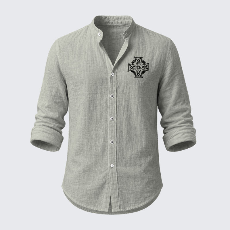 Celtic Cross Resort Casual Shirt