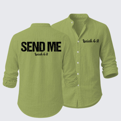 Isaiah 6:8 - SEND ME Resort Casual Shirt