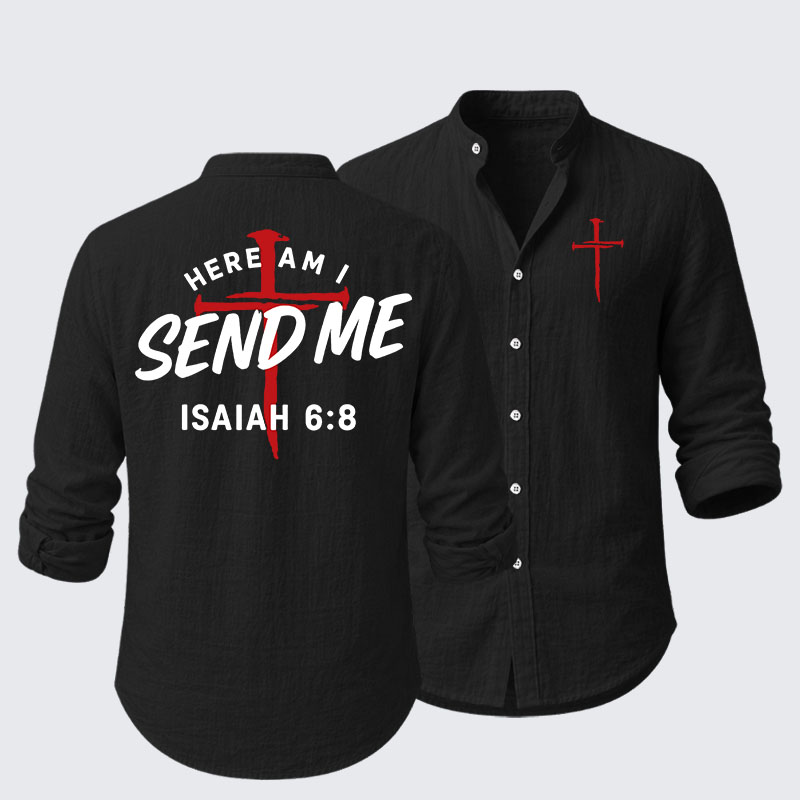 Here Am I Send Me Resort Casual Shirt