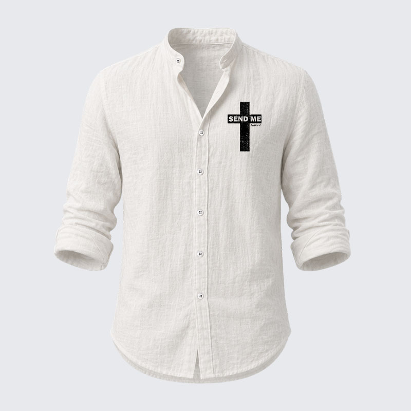 Send Me Isaiah 6:8 Resort Casual Shirt