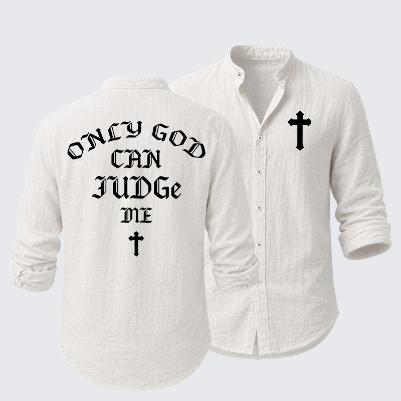 Only God Can Judge Me Resort Casual Shirt
