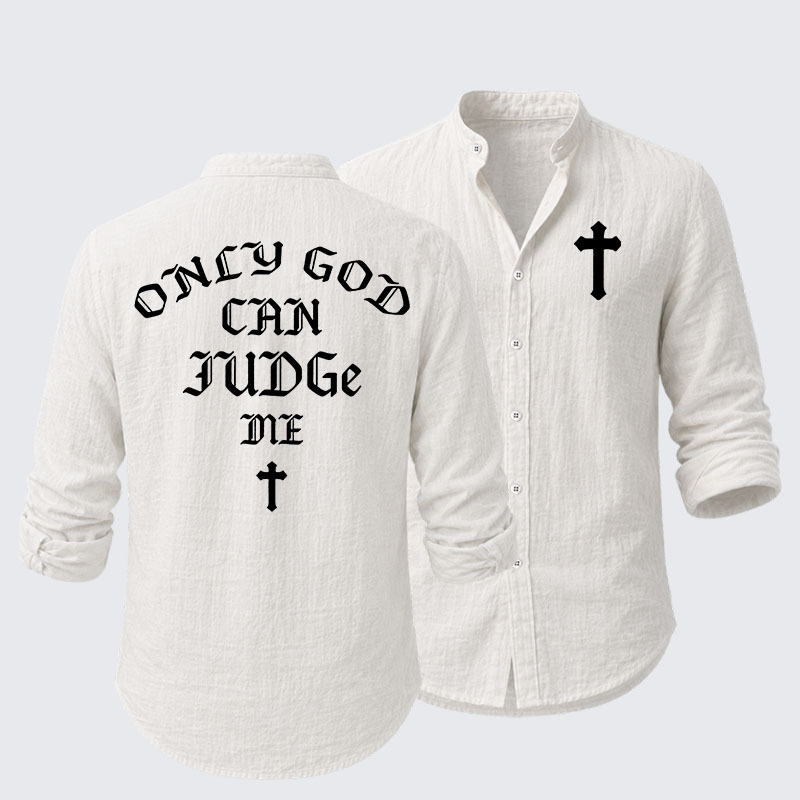 Only God Can Judge Me Resort Casual Shirt
