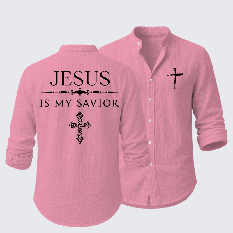 Jesus Is My Savior Casual Shirt