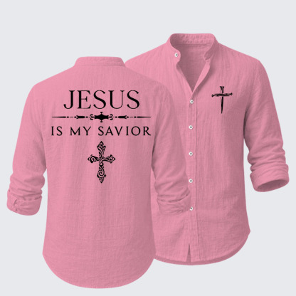 Jesus Is My Savior Casual Shirt