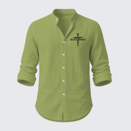 Cross Blessed Resort Casual Shirt
