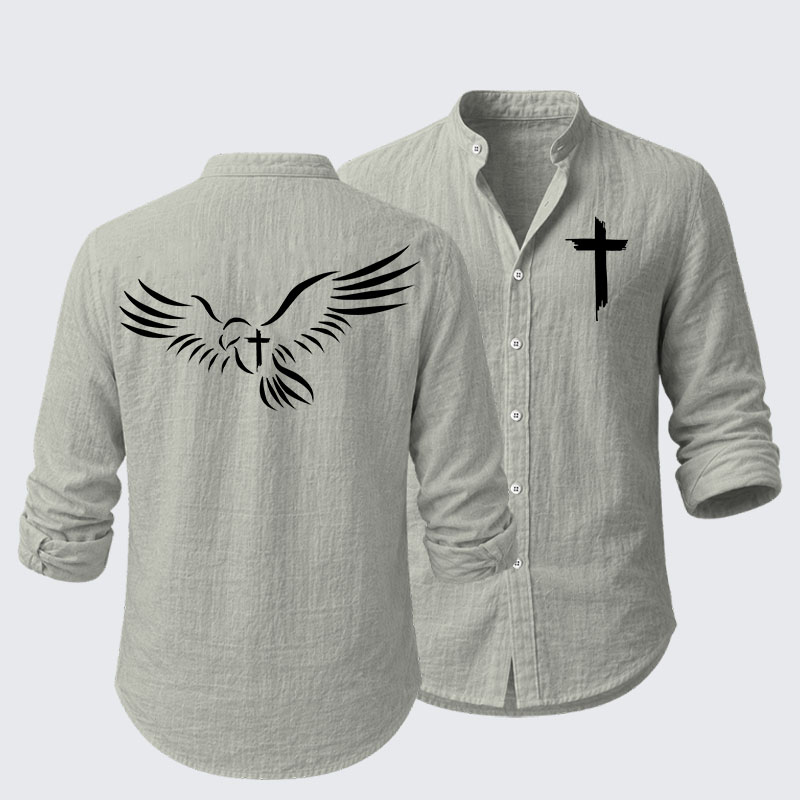Wings Like Eagles Resort Casual Shirt