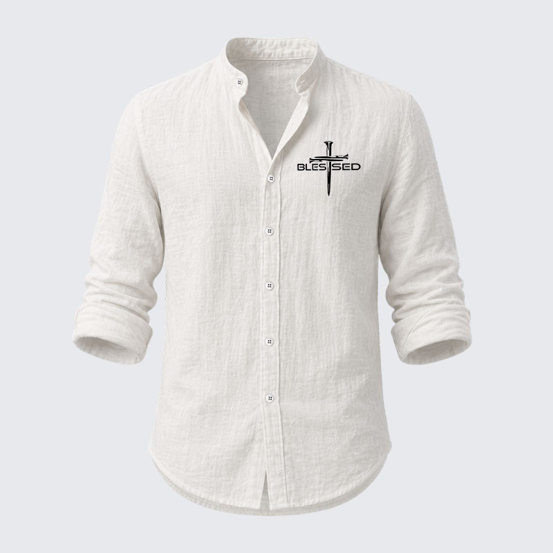 Cross Blessed Resort Casual Shirt