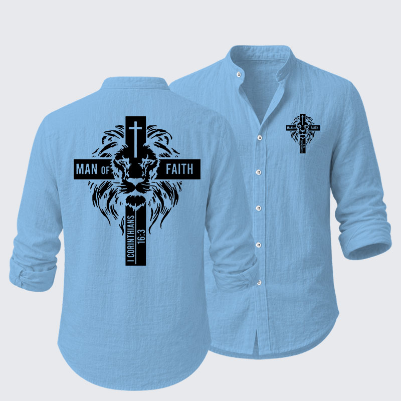 Man of Faith Resort Casual Shirt