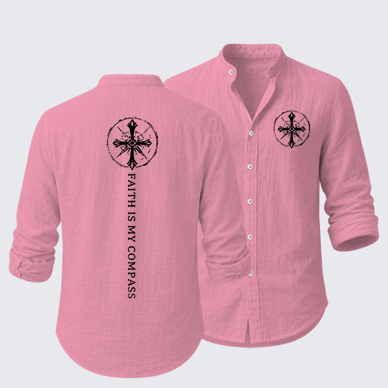 Faith Is My Compass Resort Casual Shirt