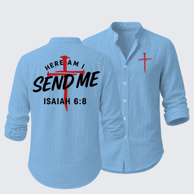 Here Am I Send Me Resort Casual Shirt