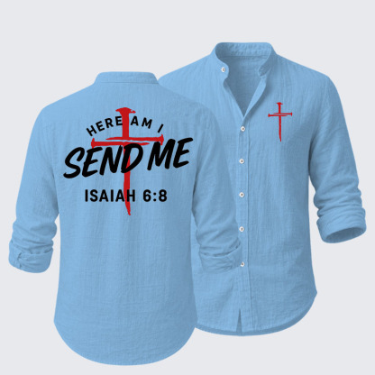 Here Am I Send Me Resort Casual Shirt