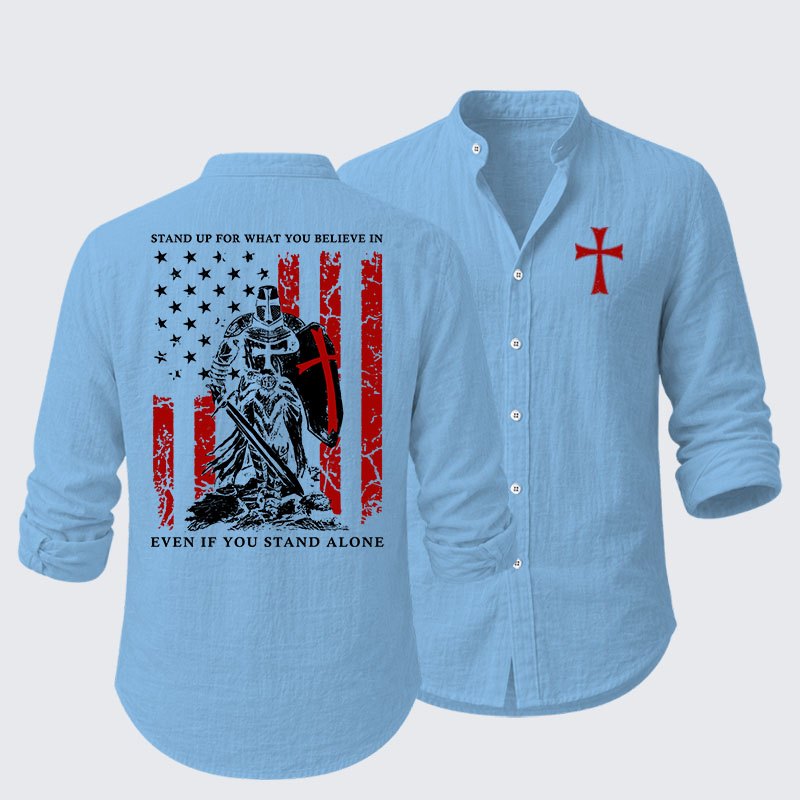 Stand Up For What You Believe Resort Casual Shirt