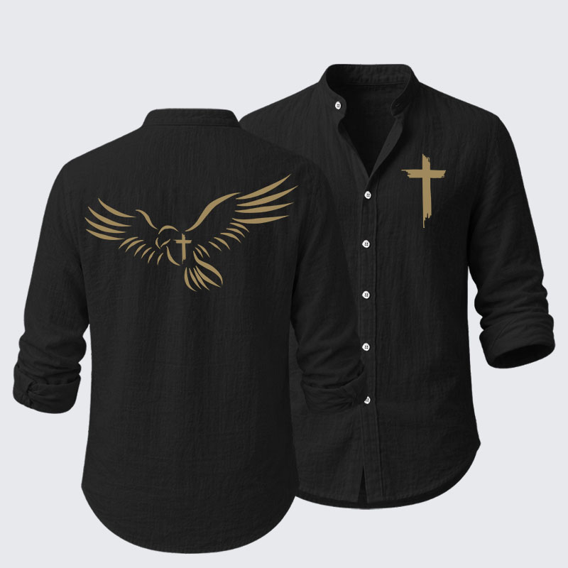 Wings Like Eagles Resort Casual Shirt