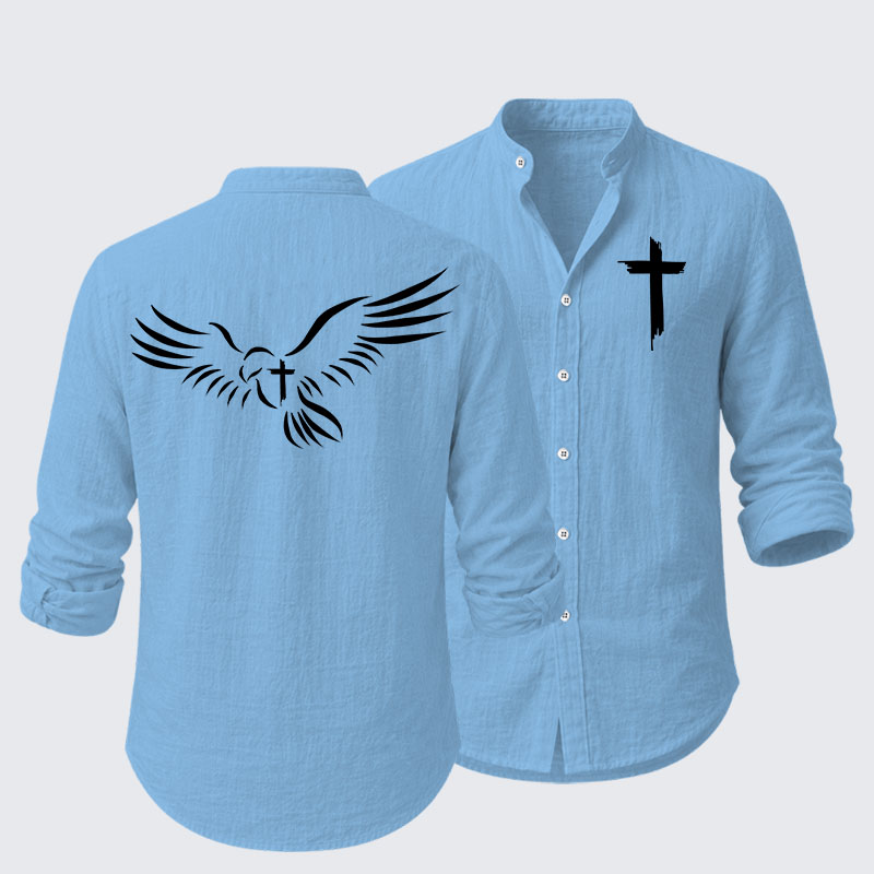 Wings Like Eagles Resort Casual Shirt