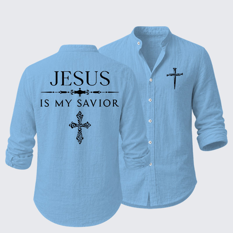 Jesus Is My Savior Casual Shirt